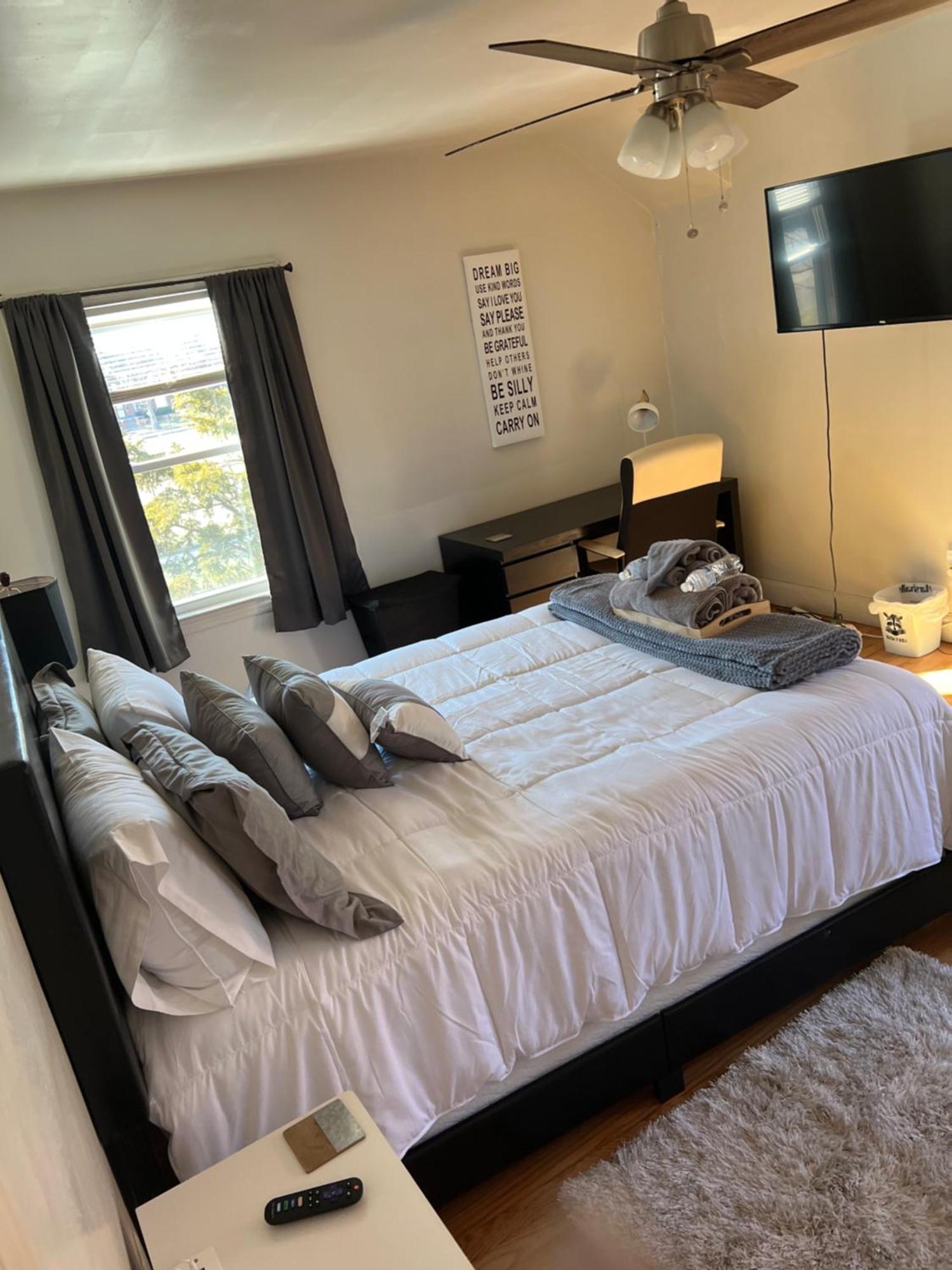 Master Bedroom In Away From Guest house Detroit
